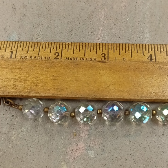 Antique crystal necklace - Picture 4 of 5